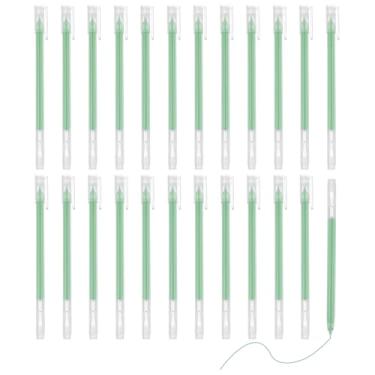 Imagem de PATIKIL 24 canetas de gel coloridas, canetas de gel pastel de ponta fina de 0,5 mm, tinta de alta luz para projetos faça você mesmo, pintura, diário, caderno, desenho de papel preto, 15 cm de