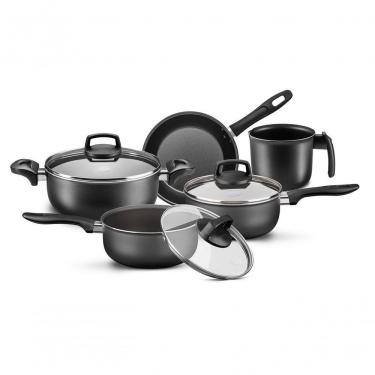 Imagem de Conjunto De Panelas Supra Grafite Tvt 5 Peças Mta 5660