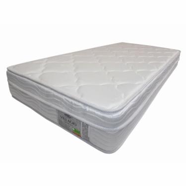 Imagem de Colchão Solteiro Ortopédico Ortobom Villagio 24X88X188 Branco