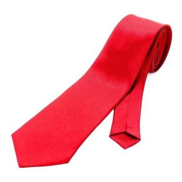 Imagem de Gravata Tradicional Luxo Homens Slim Fit. Ref: 253 - Hero men, Vermelh