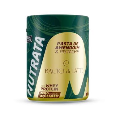 Imagem de Pasta De Amendoim e Pistache Bacio di Latte Nutrata  400g