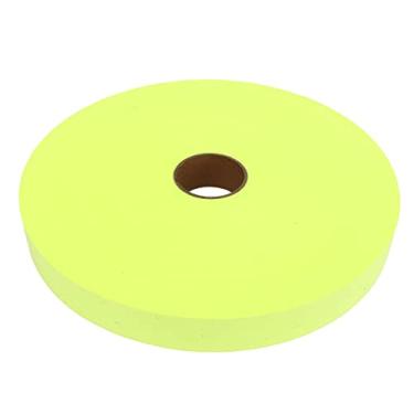 Imagem de Fita de alça de raquete não deslize suor absorvente de tênis badminton haste haste embrulhando material de pu de 4,5 metros de comprimento de 2,5 cm de largura (Amarelo fluorescente)