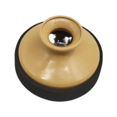 Imagem de MERIGLARE Abafador de saxofone alto para prática silenciosa, acessório leve para saxofone alto, redução de som, abafador de som musical para crianças e adultos, Marrom Claro