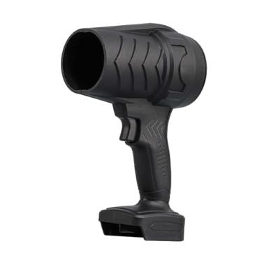 Imagem de Generic Soprador de folhas sem fio, espanador de ar elétrico, ferramenta de limpeza de carro, ventilador de jato de turbina para desktops, Preto