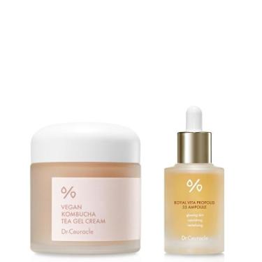 Imagem de Creme de gel de chá de kombuchá vegano Skincare Dr.Ceuracle e 33 ampol