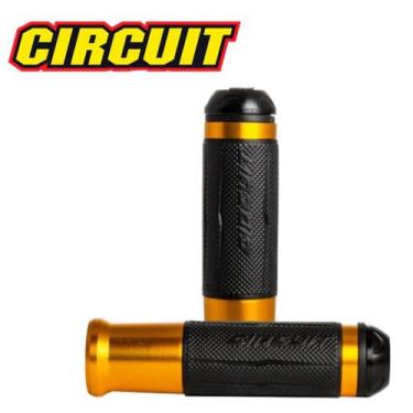 Imagem de Manopla Universal Circuit Silverstone Preta e Dourada