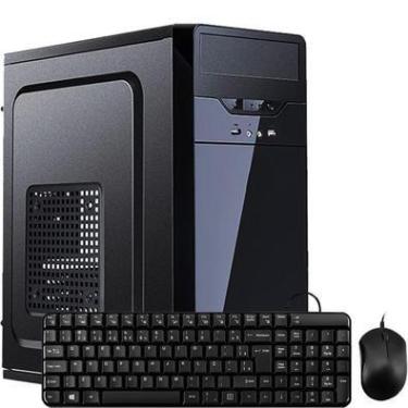 Imagem de Novo Computador Intel Core i3 8GB HD 500Gb Teclado Mouse Desktop Pc - 