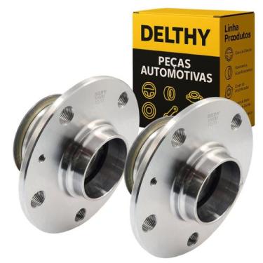 Imagem de Par CUBO RODA Traseiro p/ abs GOLF 1.4 2.0 Jetta A3 S3 2.0 - DELTHY