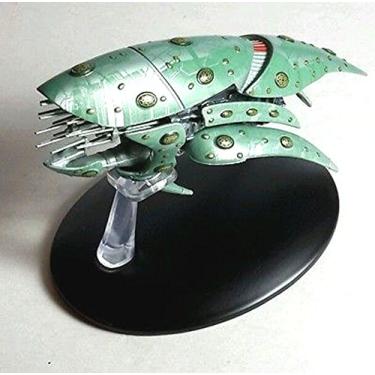 Imagem de #39 Star Trek Romulan Drone Die Cast Metal Ship-UK/Eaglemoss w Magazine