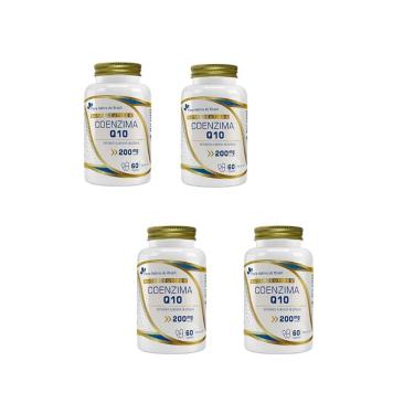 Imagem de Kit 4 Coenzima Q10 200mg 4x60 cps Flora Nativa-Unissex