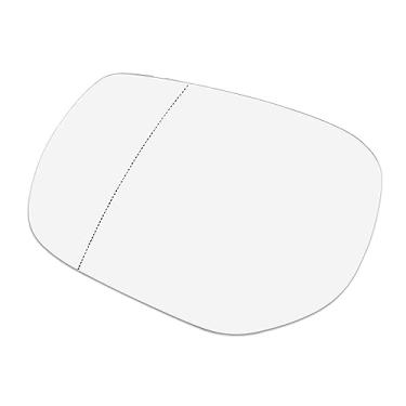 Imagem de Motoforti Espelho retrovisor de vidro aquecido, lado esquerdo do motorista, para Infiniti Q70 2015-2018, vidro, com placa de apoio, transparente