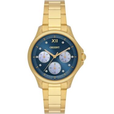 Imagem de RELOGIO ORIENT MULTI AZUL METAL DOURADO FGSSM097 D3KX