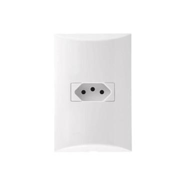 Imagem de Tomada 4''X2'' 10a 250v Brava Branca - Iriel