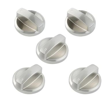 Imagem de atgestore KIP 2E822 813396 Puxadores de fogão de substituição para peças Wolf Range Puxadores de fogão de aço inoxidável CT36G/S CT36G/S-LP Peças de fogão a gás Puxador de controle do queimador 5