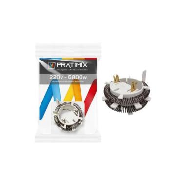 Imagem de Resistência Pratimix 220v 6800w Ducha Eletrônica Fit