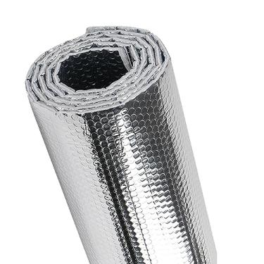 Imagem de ZRNIDIYR Cobertura de claraboia RV para porta de RV, isolamento de janela RV DIY Skylight Shade escudo refletivo com fita de 16 mm para carro RV 198 cm x 101 cm bolha rígida