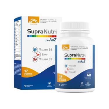 Imagem de Suplemento Alimentar SupraNutri A a Z 22 Vitaminas e minerais 60comp