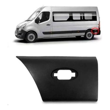 Imagem de Friso Lateral Master 2013 a 2018 Traseiro Menor Com Furo - SP ACESSÓRI