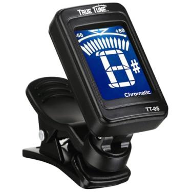 Imagem de True Tune Afinador Cromático De Instrumento Com Clipe Lcd Tt-05 Para Guitarra, Baixo, Ukulele, Banjo, Violino E Bandolim