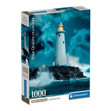 Imagem de Puzzle 1000 Peças Farol no Rochedo - Clementoni 39991