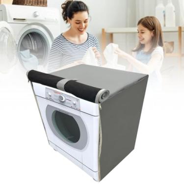 Imagem de CAPA PARA SECADORA BRASTEMP 10KG ACTIVE PISO IMPERMEÁVEL (CINZA)