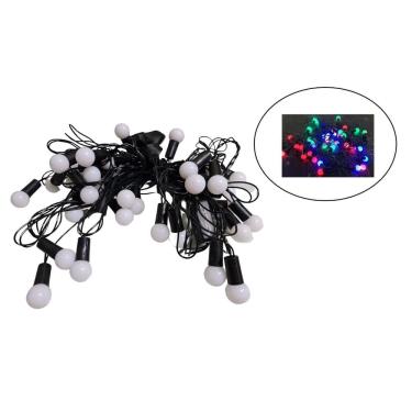 Imagem de Pisca Pisca C/40 Bolinhas Coloridas Led Decoração Natal 4Mts