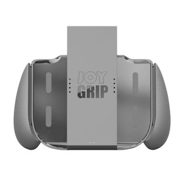 Imagem de SAVAGE RAVEN JoyGrip para Nintendo Switch 2 da Skull & Co. Compatível com Joy-Con 2: Suporte de controle remoto portátil recarregável com alças intercambiáveis - Preto