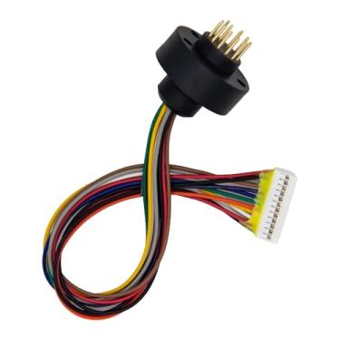 Imagem de Tanlenki Male 12 pin part for Fanatec wheels, 200 mm (7.9 in) wires terminated to a 12 Pin HY plug, Replacement Parts Accessories