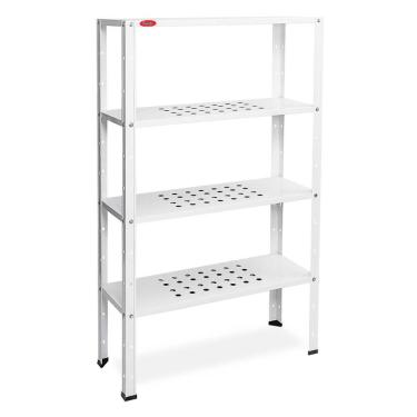 Imagem de Dispositivo Para Câmara Fria Imeca Fit 110x40x180cm Estante 4 Níveis Perfurados Pintura Epóxi 6072