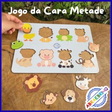 Imagem de Jogo da Cara Matade Ideal para uso clínico, escolar ou em casa, ele pr