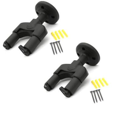 Imagem de KIT 2 Suporte parede com trava guitarra violao MXP SPVG-160T