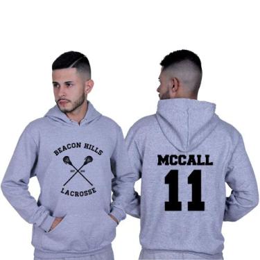 Imagem de Moletom Canguru Unissex Série Teen Wolf Scott McCall 11 Lacrosse - Laf
