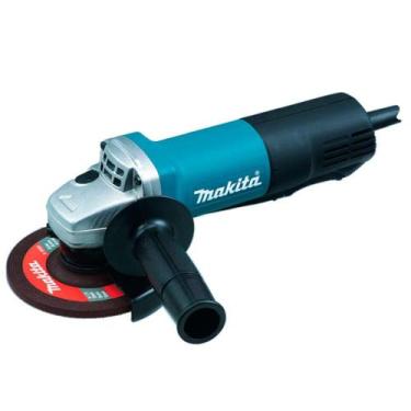 Imagem de Esmerilhadeira Angular 125Mm Industrial 840W Protetor de Disco e Punho