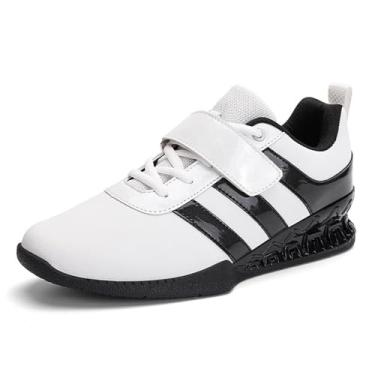 Imagem de Tênis de levantamento terra masculino para levantamento de peso, agachamento e musculação, tênis ginástica para academia, ginástica indoor, cross-trainer,treinamento completo equilíbrio