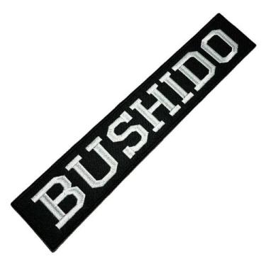Imagem de Bushido Arte Marcial Patch Bordado Termo Adesivo Para Kimono - BR44