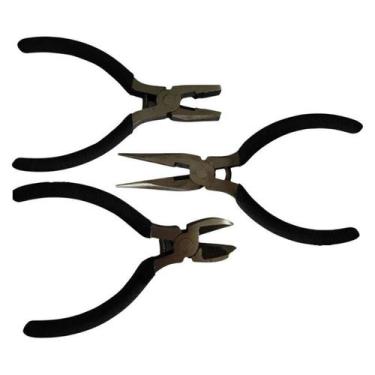 Imagem de 3 Mini Alicates Universal / Bico Meia Cana / Corte Diagonal - Startool