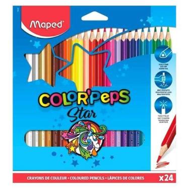 Imagem de Lápis De Cor Color Peps Star 24 Cores Maped