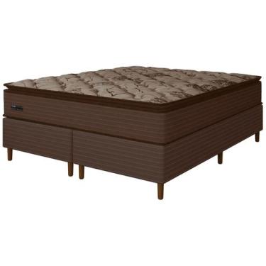Imagem de Cama Box (Box + Colchão) Queen Umaflex Bipartida - de Espuma 55cm de A