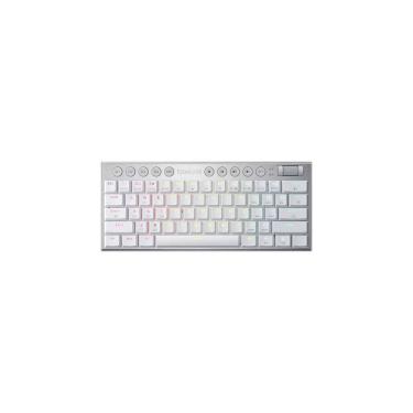 Imagem de Teclado Gamer Redragon K632W-RGB Horus Mini com Fio - Branco