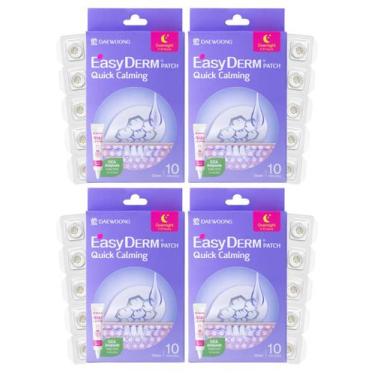 Imagem de Adesivos de magnésio EasyDerm Quick Calming 40 adesivos (pacote com 4)
