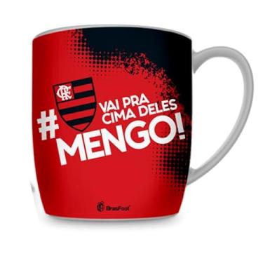 Imagem de CANECA PORCELANA URBAN 300ML TIMES - FLAMENGO 5