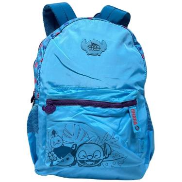 Imagem de Mochila De Costas Nylon Juvenil Stitch Disney - Clio Ts24632