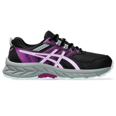 Imagem de ASICS Tênis de corrida infantil PRE Venture 9 Grade School, Preto/Mar, 1 Big Kid