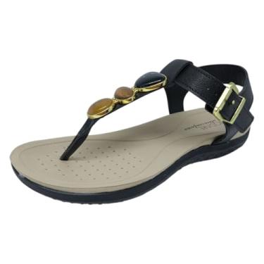 Imagem de Sandália Rasteirinha Feminina Ultra Conforto Flatform Modare