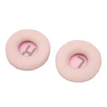 Imagem de RiToEasysports 2 Almofadas DE Ouvido Com Espuma DE Memória para T450 T450BT TUNE600 T500BT, SUBSTITUIÇÃO DO ISOLADOR DE RUÍDO CUSHION OURS para Excelente Qualidade DE Som, para Jogadores (Rosa)