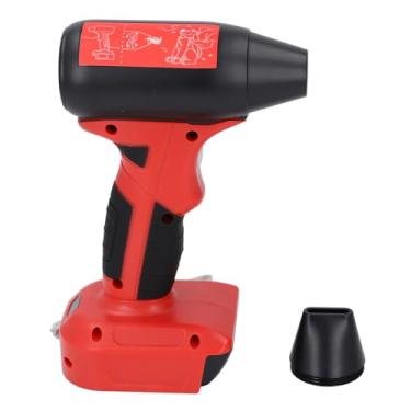 Imagem de ZAWELIYO Encanador de ar elétrico de mão de 130000 RPM, forte energia eólica, 4 velocidades, pistola de soprador portátil para limpeza, inflado com almofada de ar