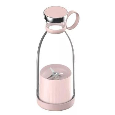 Imagem de Mini Juicer Portatil Com Alça Liquidificador 420 Ml
