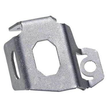 Imagem de BYYINGSUS Peças de motocicleta Tampa de óleo de freio traseiro acessórios de capa protetora compatíveis com N 400 650 2017-2022 2023 (cor titânio)