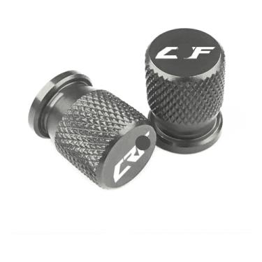 Imagem de Tampas de haste de válvula de pneu de roda de veículo CNC Dirt Bike Acessórios compatíveis com CRF 150 250 450 CRF150 R/F CR450 CRF230F CRF250 (titânio)