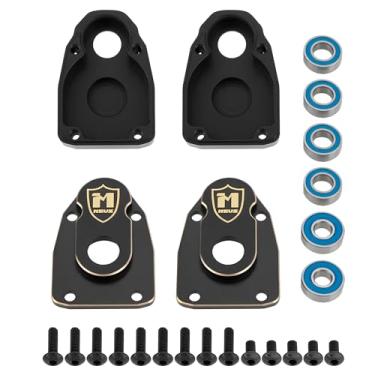 Imagem de MEUS Racing Brass Rear Stub Axle Carrier Kit for Axial 1/8 AXP8 GILAMON 2.2 4X4 RTR Trail Buggy Upgrades